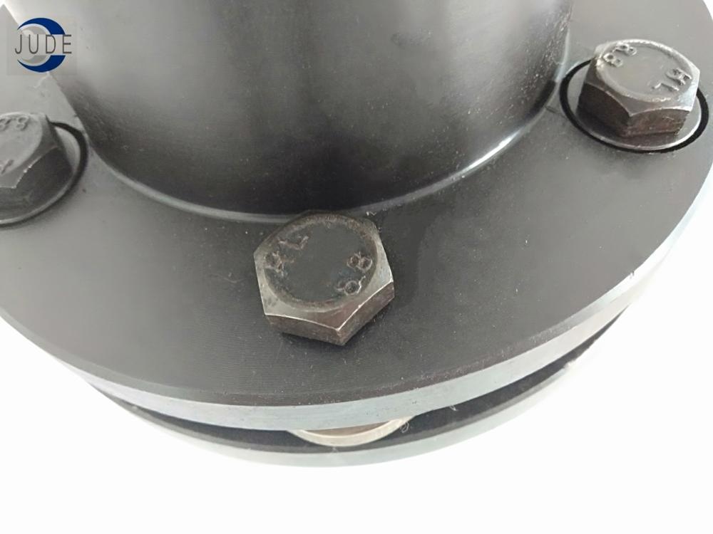 Black Disc Steel Flexible Diaphragm Coupling For Textile Machinery