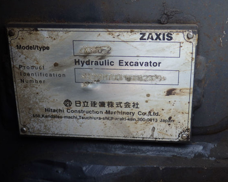 Normal Rotate Hitachi ZX30 Excavator ZX30U Mini Bager Drilling and Milling Machine