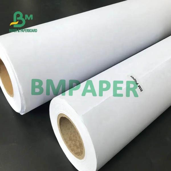 80gsm Inkjet Printer Paper Blueprints One Side Blue, One Side White 880mm X 50m 100m 150m Roll Core 2"