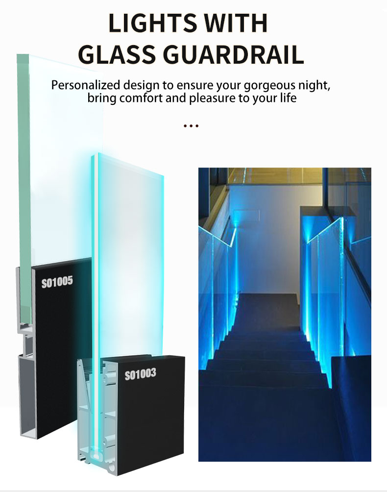Modernize Your Surroundings Aluminum Glass Fence and Gutter for Minimalist Style
