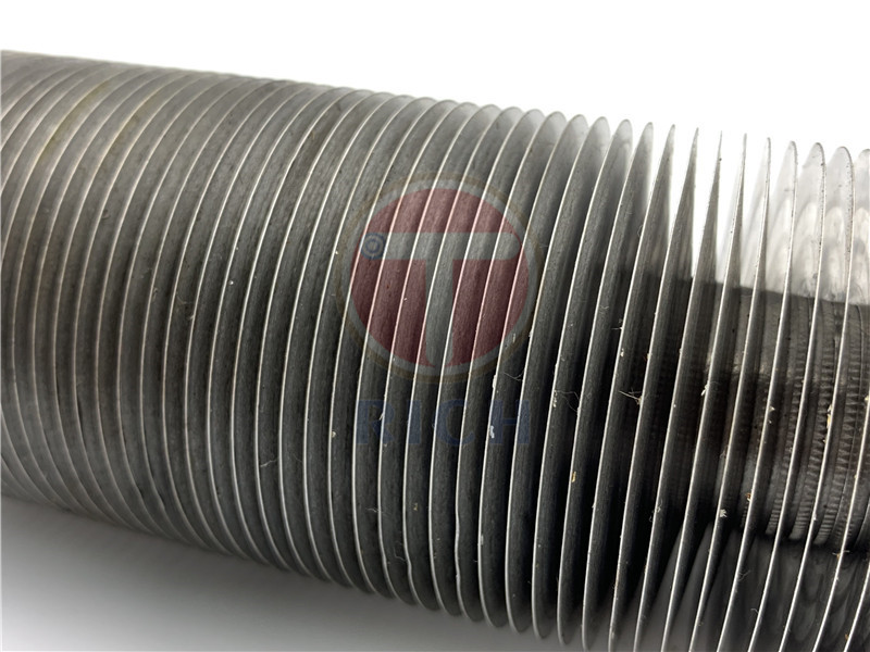Sa179 Spiral Carbon Based Torich Extruded Finned Tube For Heat Exchange Industry