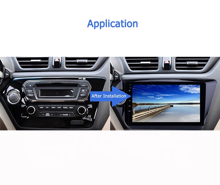 10" split screen 4G Octa Core Stereo GPS Navigation Android 10 car rear view monitor for 2014-2017 TOYOTA VIOS Yaris
