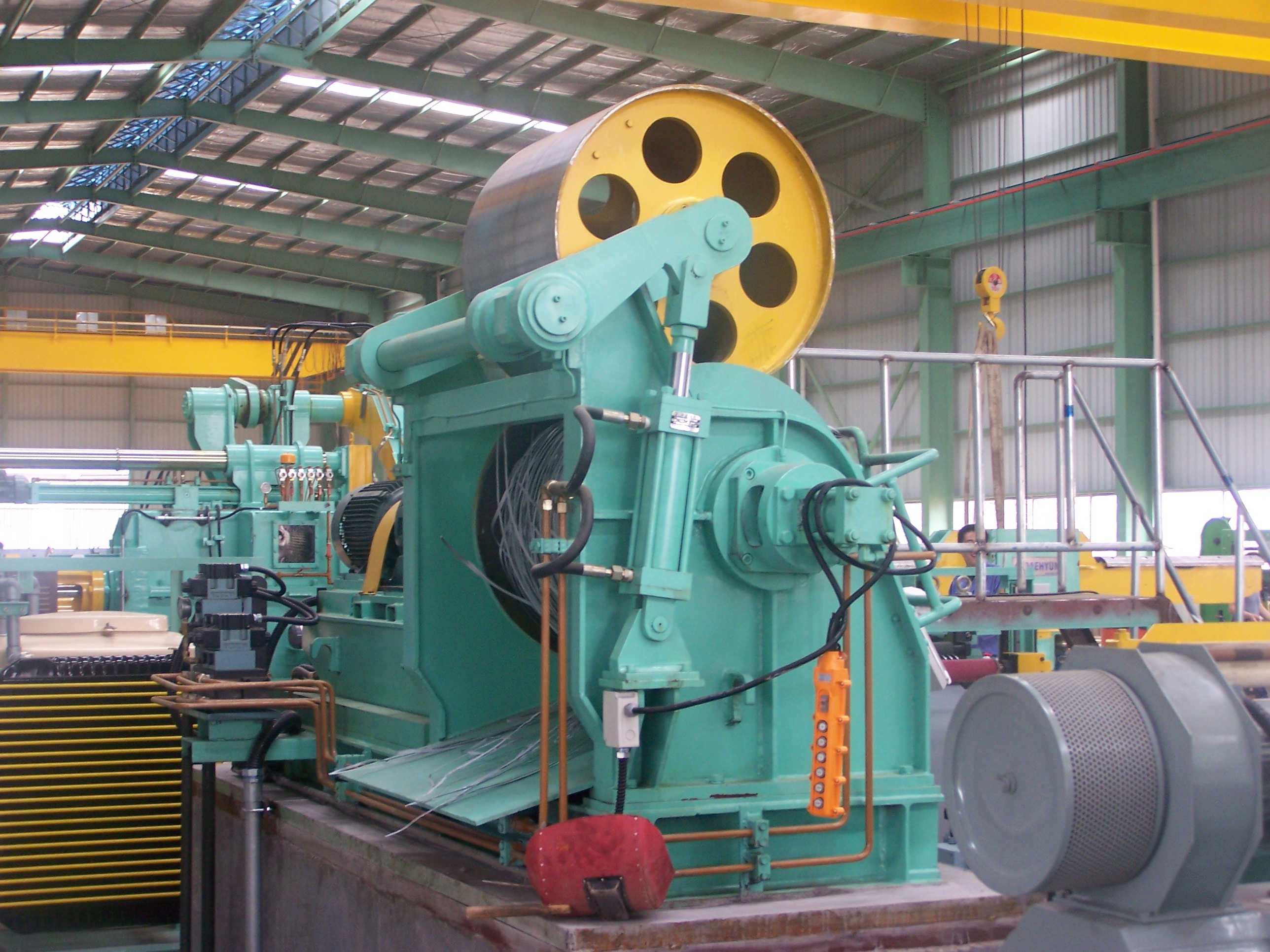 Chain Making Machine Steel Plate Coil Sheet Machine For Video Outgoing Inspection
