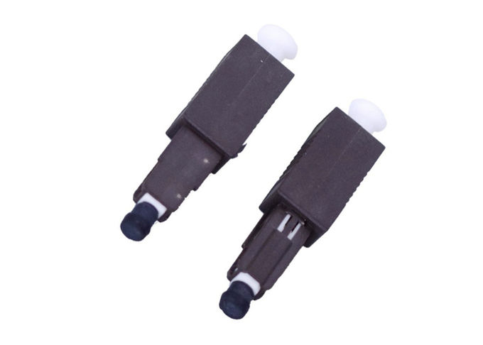 Male To Female Singlemode Fiber Optic Attenuator Plastic Housing MU Connector