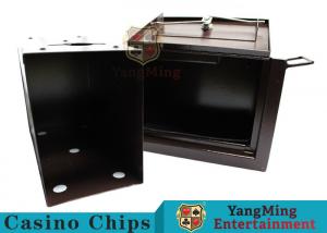 Buy cheap Luxury Lockable Cash Box , High Precision Security Casino Cash Box With Double Lock product