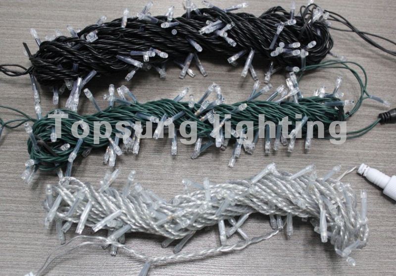 10m connectable Anti Cold blue LED Strings lights w/ bubble shell 100 bulbs IP65
