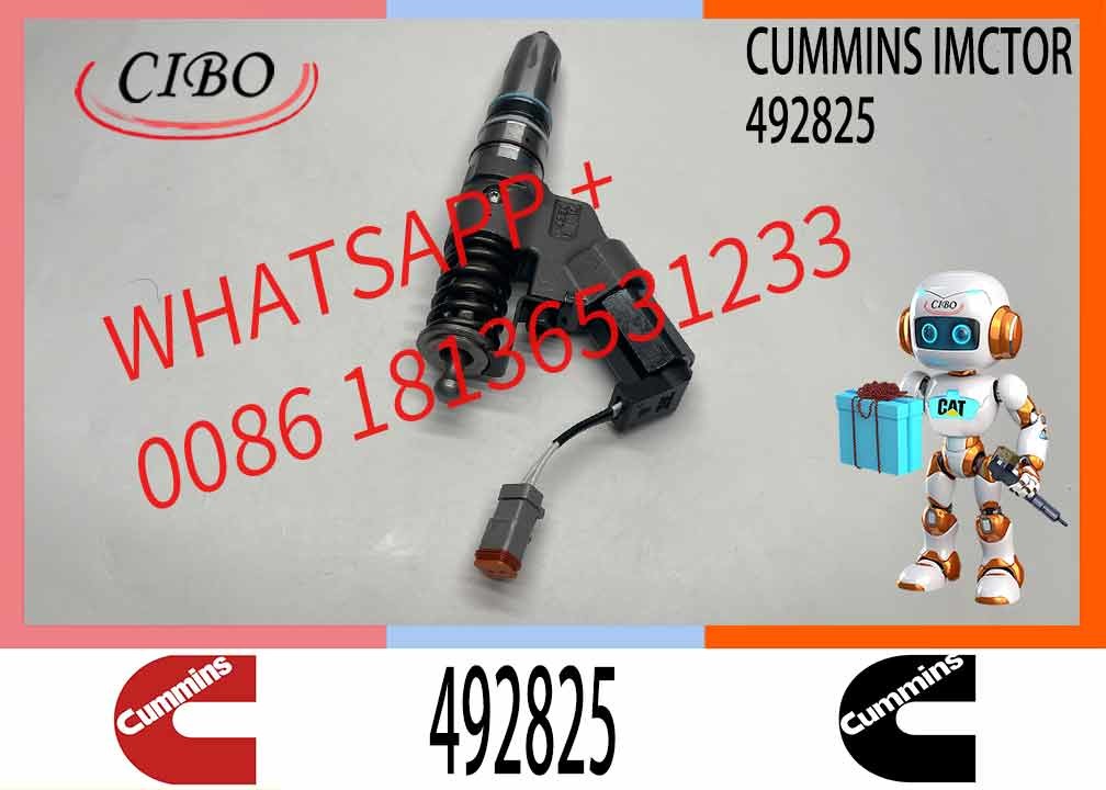 Construction Machinery PartsFuel Injector Diesel Fuel Injector 3411754 3411755 492825 4928517 For CUMMINS Diesel Engine