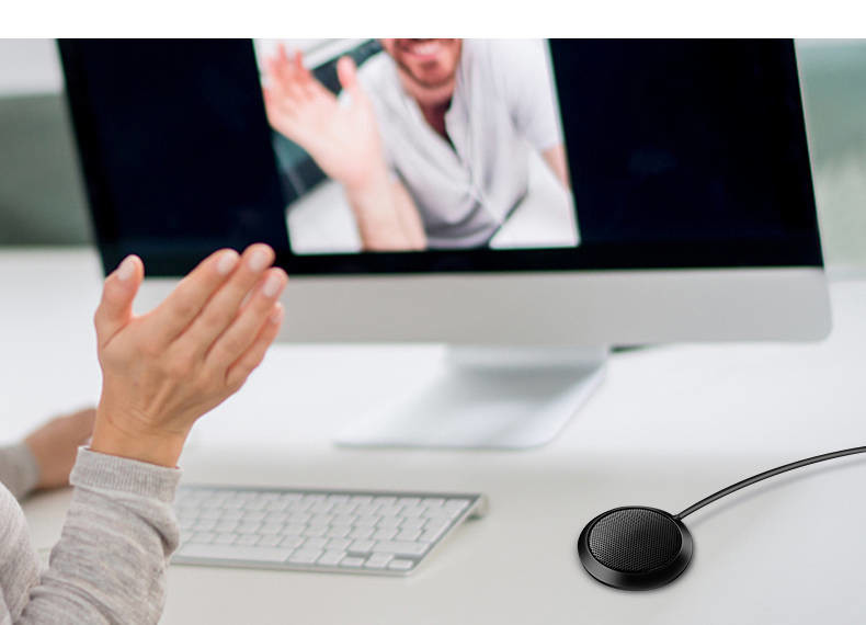 Desktop Omnidirectional Microphone High sensitivity Mic pluy and play clearly pick up