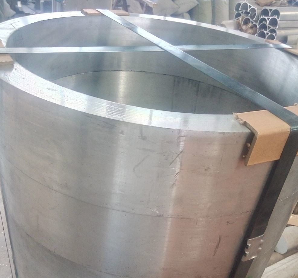 312MM Wall Aerospace 7075 T6 Aluminum Forging Parts