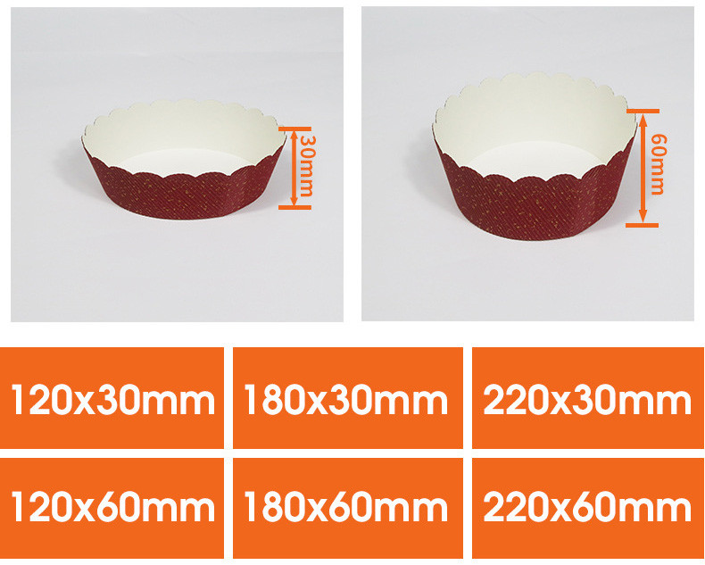 Non stick grease proof water proof cake pan high temperature resistant pan cake maker suitable for oven baking pan