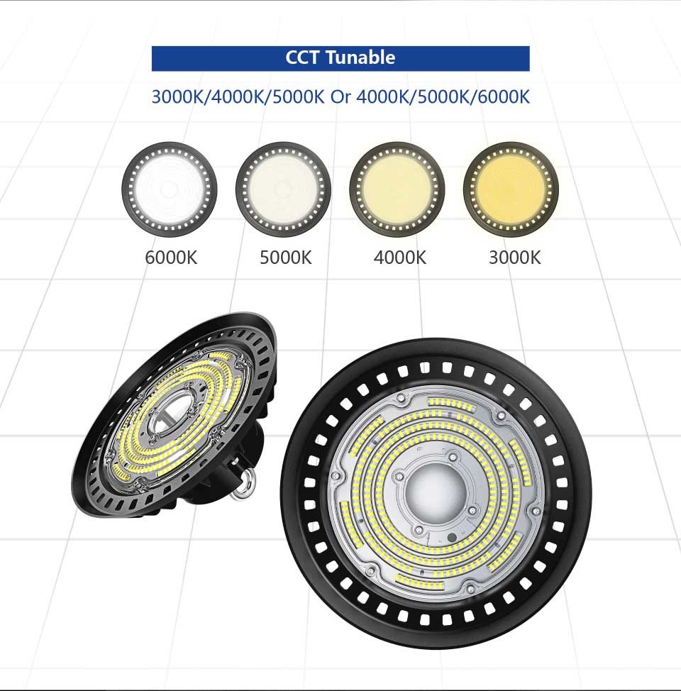 Indoor IP65 UFO LED High Bay Light 100W 150W 200W 300W