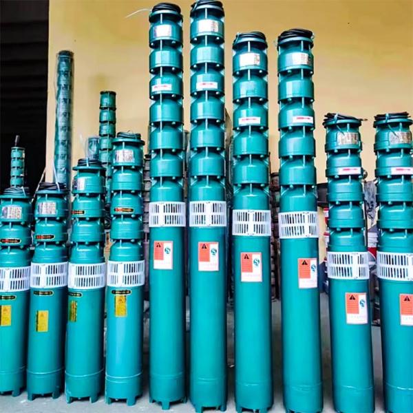 Inlet Diameter 50-500mm Borewell Submersible Pump High Head Single / Three Phase