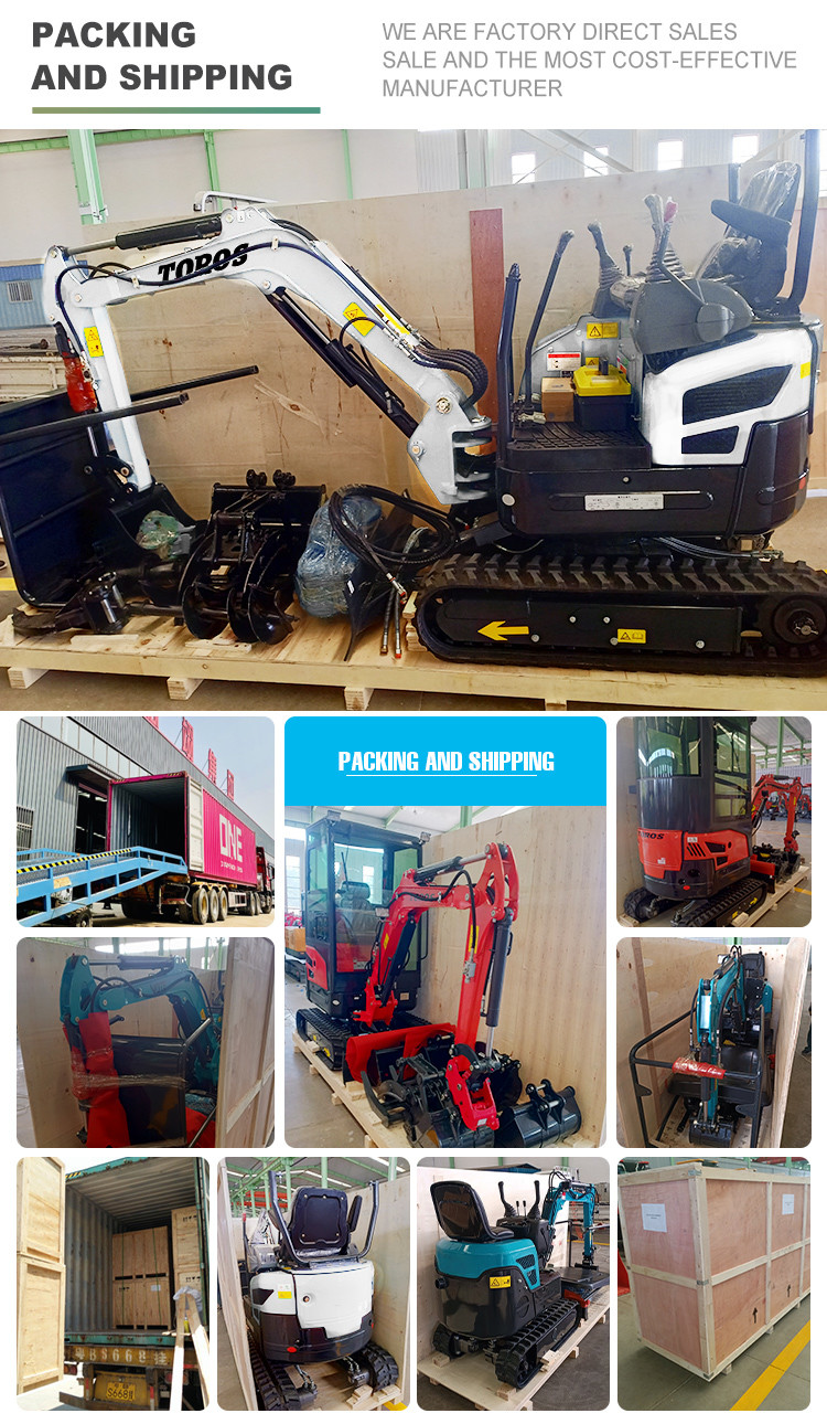 Toros 3.5 Tonne Mini Digger Minibagger Compact Digging Equipment