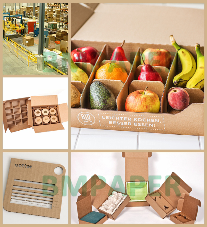 1.5mm Corrugated Cardboard Sheets For Consumer Packaging 70 x 100cm E F Flute