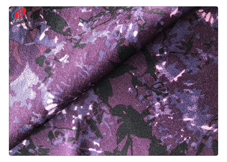 Digital Print Nylon Spandex Fabric DTY For Swimwear Stretchy Knitted