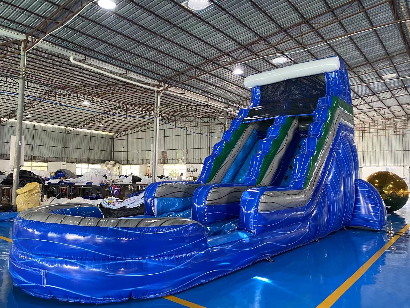 Inflatable Bouncy Slide Party Waterslide For Sale Luxury Bounce House For Kids