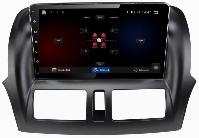 Ouchuangbo Pure Android 4.4 10.1inch Big Screen Car DVD GPS radio Player for Faw Besturn X80 support Russian 16GB Flash