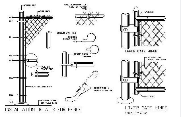 Corrosion Resistant 2.4 M High Fence Panels , CE SS Cyclone Wire Mesh Fence