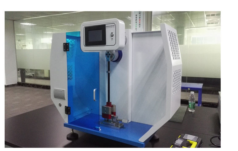 560* 300* 840mm Size Digital Display Charpy And Izod Impact Strength Test Equipment with LCD Touch for Plastic