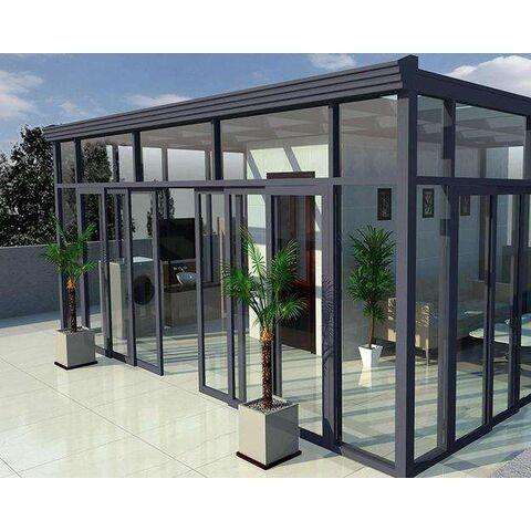 Toughened Glass Greenhouse Safe Home Winter Sun Room Thermal Insulation