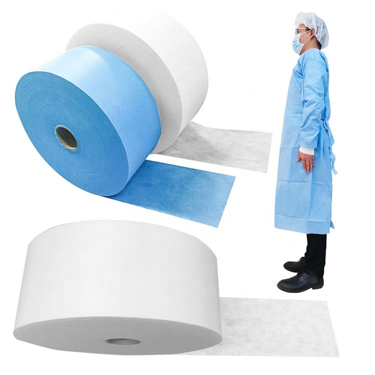 100% Polypropylene SSS Non Woven Fabric For Face Mask / Baby Diaper