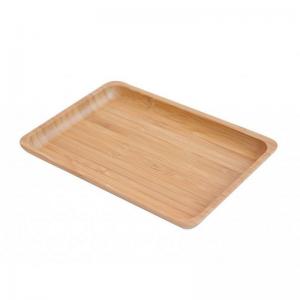 Buy cheap Wooden 1.9cm Small Bamboo Tray Snack Nut Cheese Serving Plate product