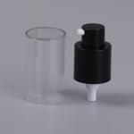 China 20mm 20/410 Treatment Cream Pump Black CD Lotion Serum For Bottle for sale
