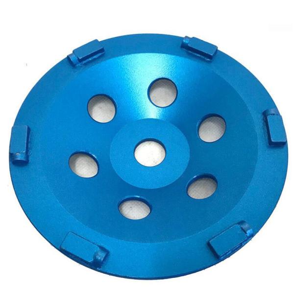 Deburring PCD Grinding Wheel 125mm Cup Shaped Vitrification Viscosity