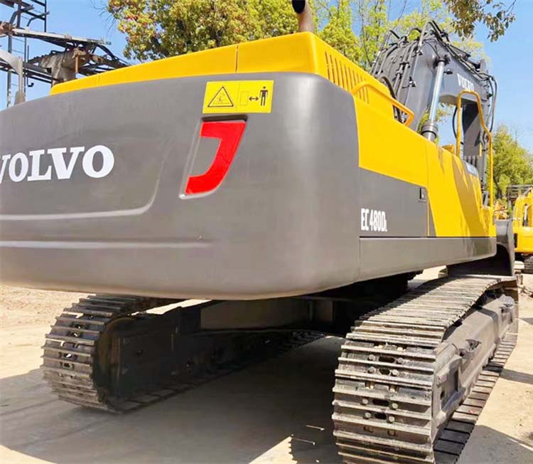 48 Ton Crawler Chain Volvo EC480 Excavator with 47900 KG Operating Weight in Shanghai
