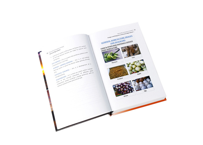 Coffee Table Diary Book Printing , Offset Print On Demand Hardcover Books