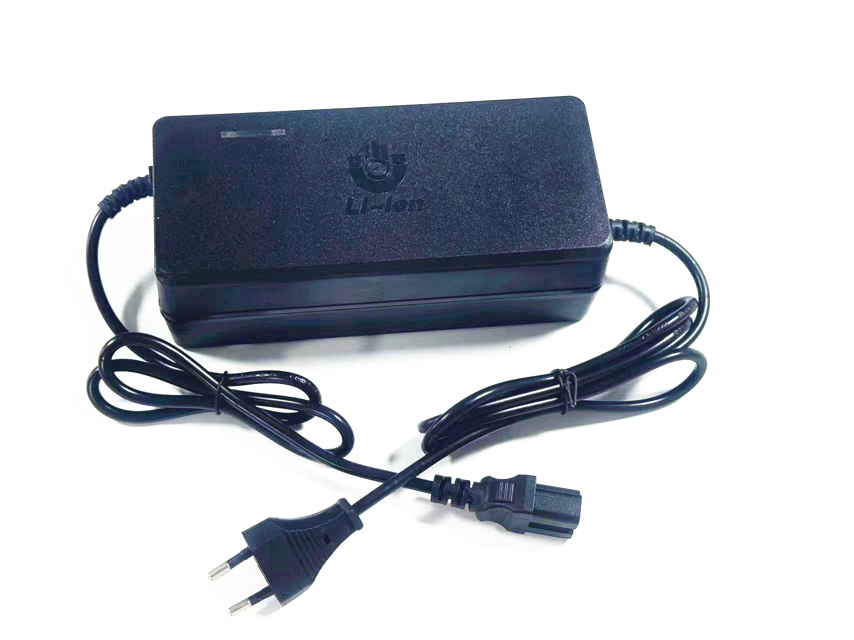 AC100-240V 50/60Hz Input Lithium Battery Charger for 54.6V 58.8V 58.4V Electronic Bike Battery 12V/2A Output