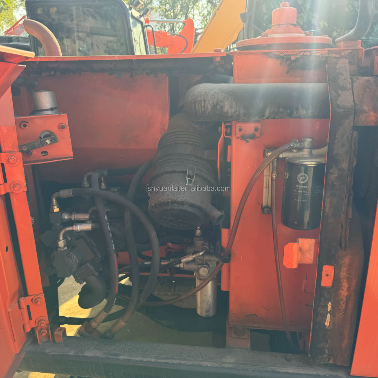 7Ton used HITACHI ZX70 ZX70-3 ZX70-5 ZX65U excavator with low working time and good quality for construction