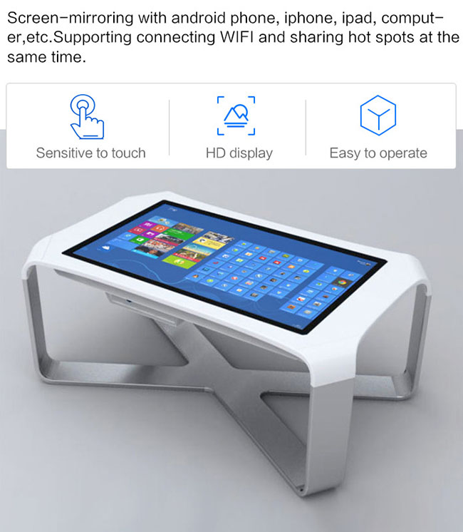 Windows Touch Screen Table With Capacitive Touch Screen For Sale 