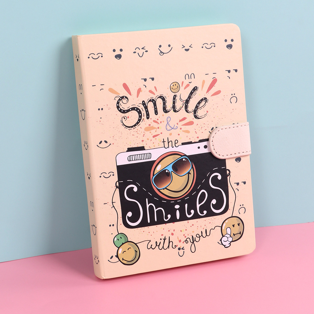 2022 Soft Custom Notebook A5 Magnetic Student Notebook Beautiful Notebook for Girls