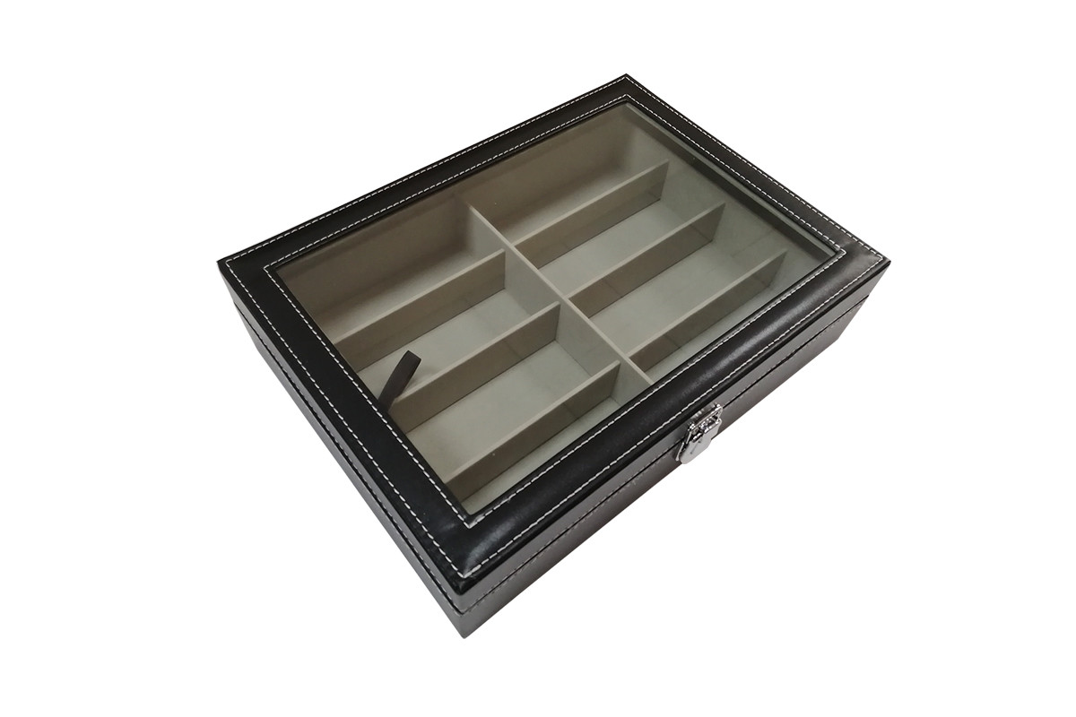 Transparent Skylight Multi Glasses Display Box Sunglasses Storage Case