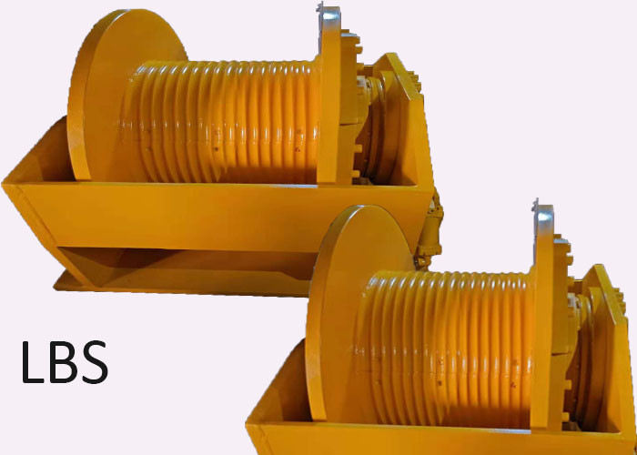 Winch Drum and Mooring Winch Hydraulic Operation