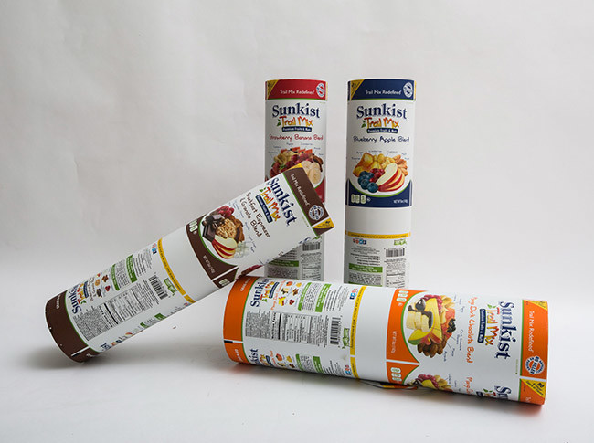 Dry Fruit Chips 450mm Food Packaging Film Pouch Packing Plastic Roll Matte OPV