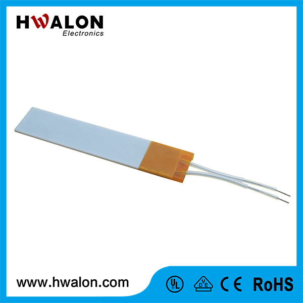 Hair Straightener Metal Ceramic Heater , MCH Heating Element Custom Size