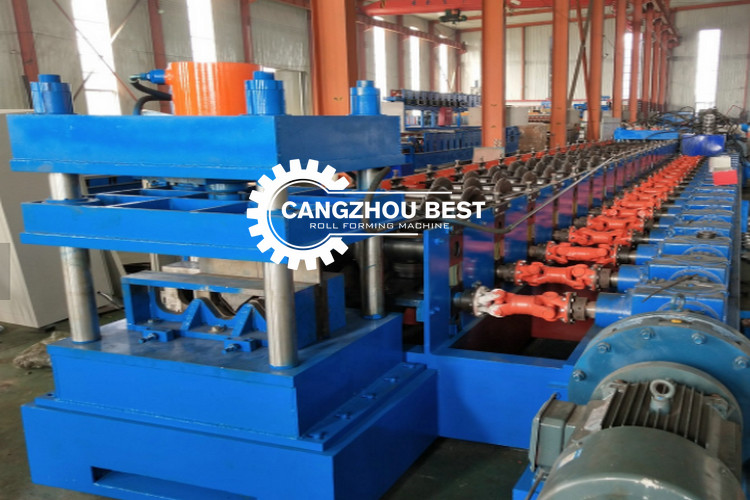 Passive Barrier 10m/Min Highway Guardrail Roll Forming Machine