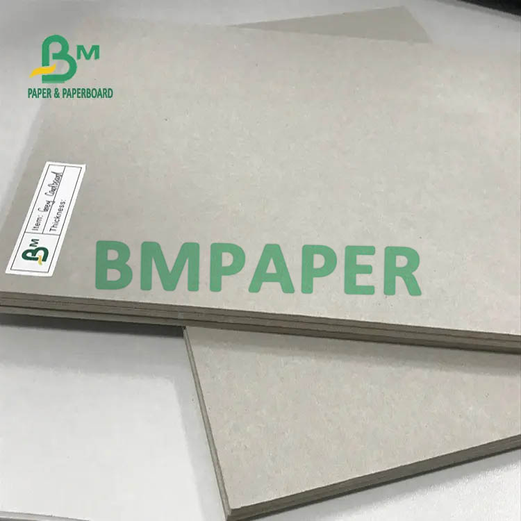 Grey Cardboard 1mm 1.5mm 2mm 2.5mm Thick Recycled Pulp Sheets