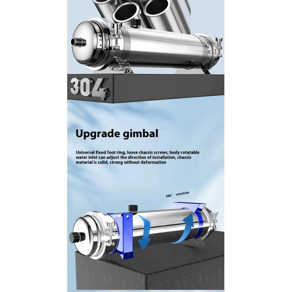 Horizontal Backwash Water Filter For Families Swimming Pools Factories