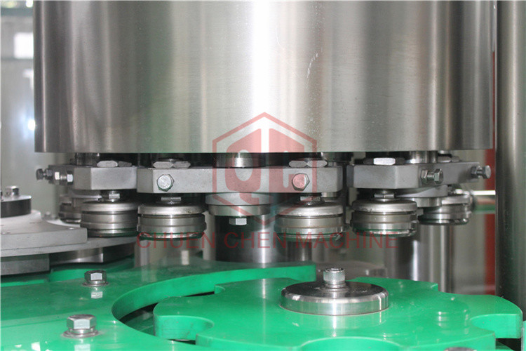 Juice Bottle Beverage Can Filling Machine With Shrink Wrap Packaging Machine