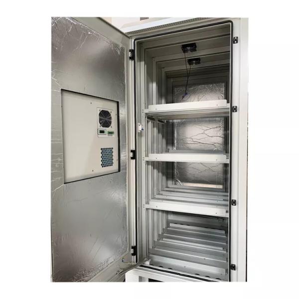 Double Door 24U Outdoor Telecom Enclosures IP55 Anti Theft