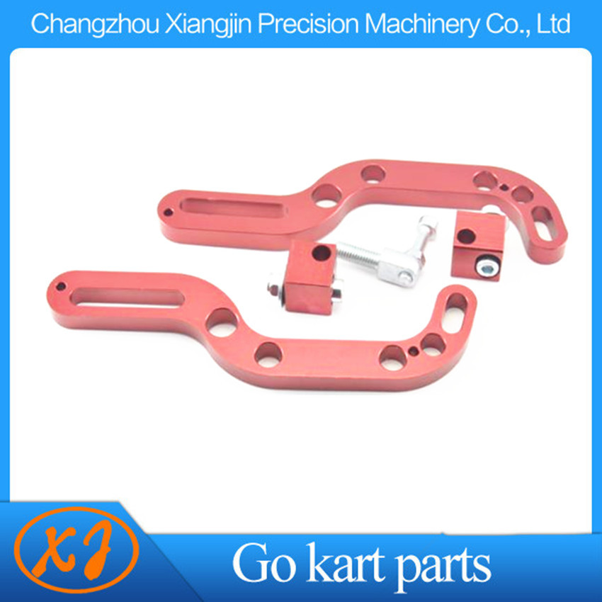 100% CNC machined Billet aluminum Anodized Kart Pedals for Kids Go Kart