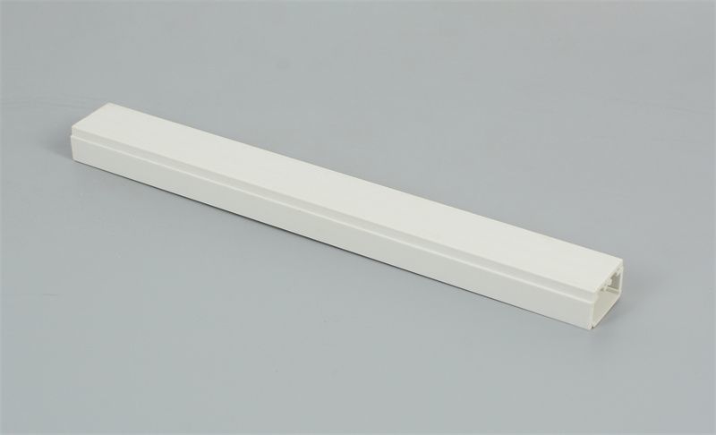 Factory Supply PVC Trunking Cable Channel 16X16 with Sticker Adhesive ABS/PP/PC/PE Co-Extrusion Plastic Profile