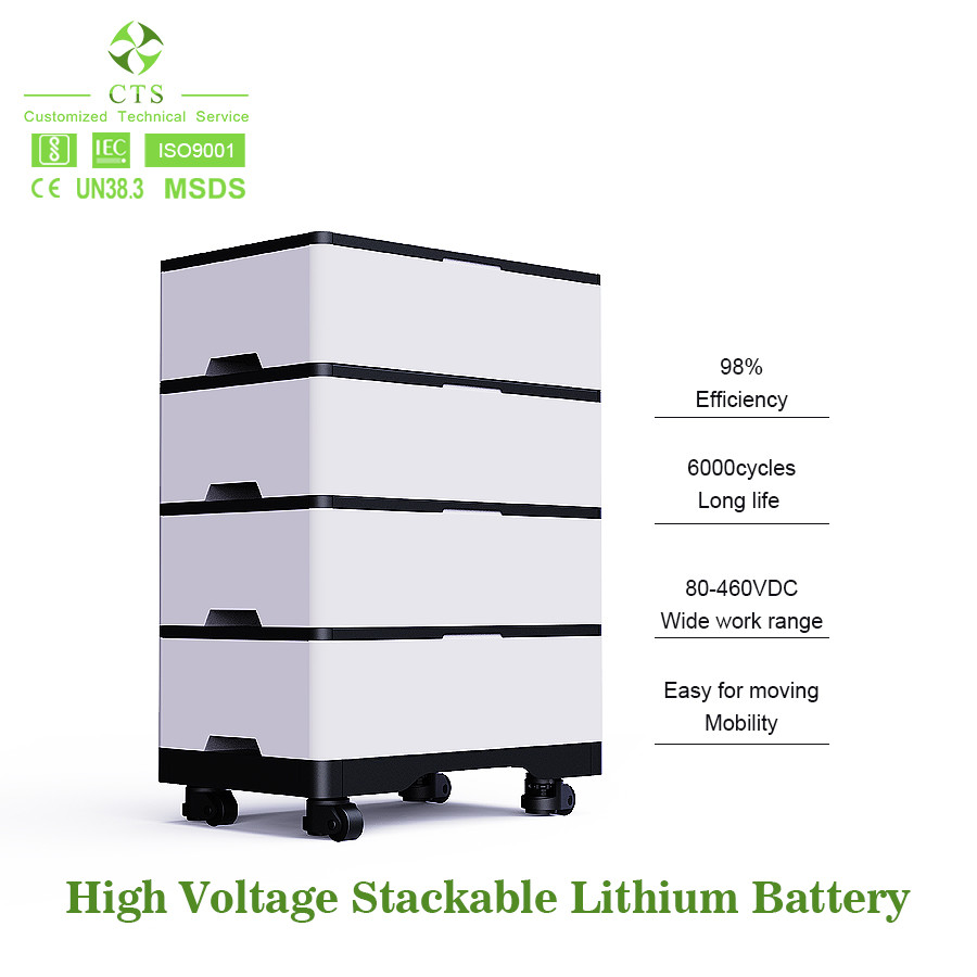 Cts household battery backup system 48v 100ah lithium battery with inverter