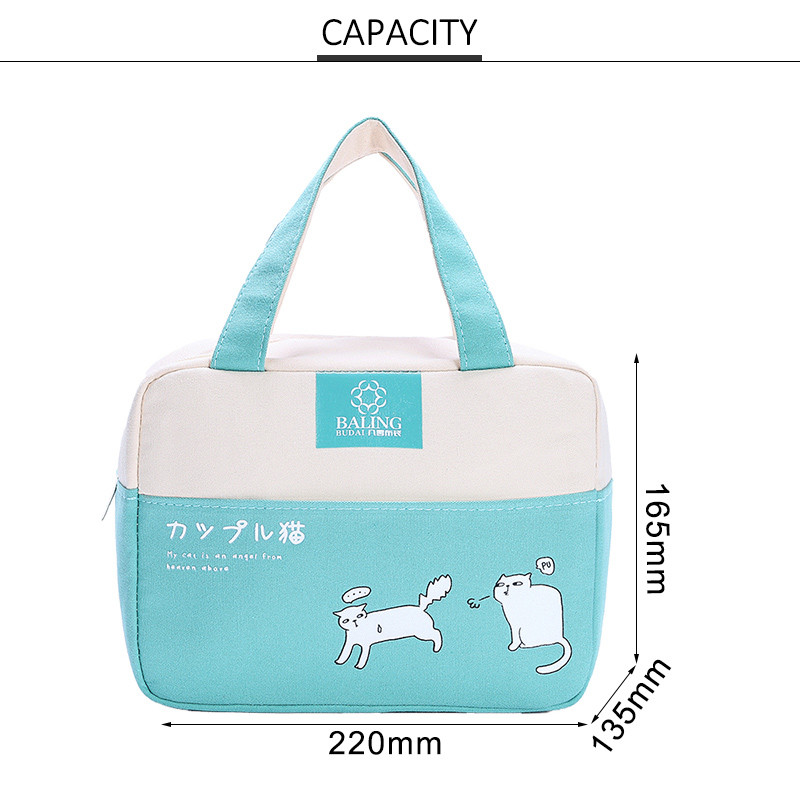 L22*D13.5cm Dustproof Insulated Lunch Cooler Bags