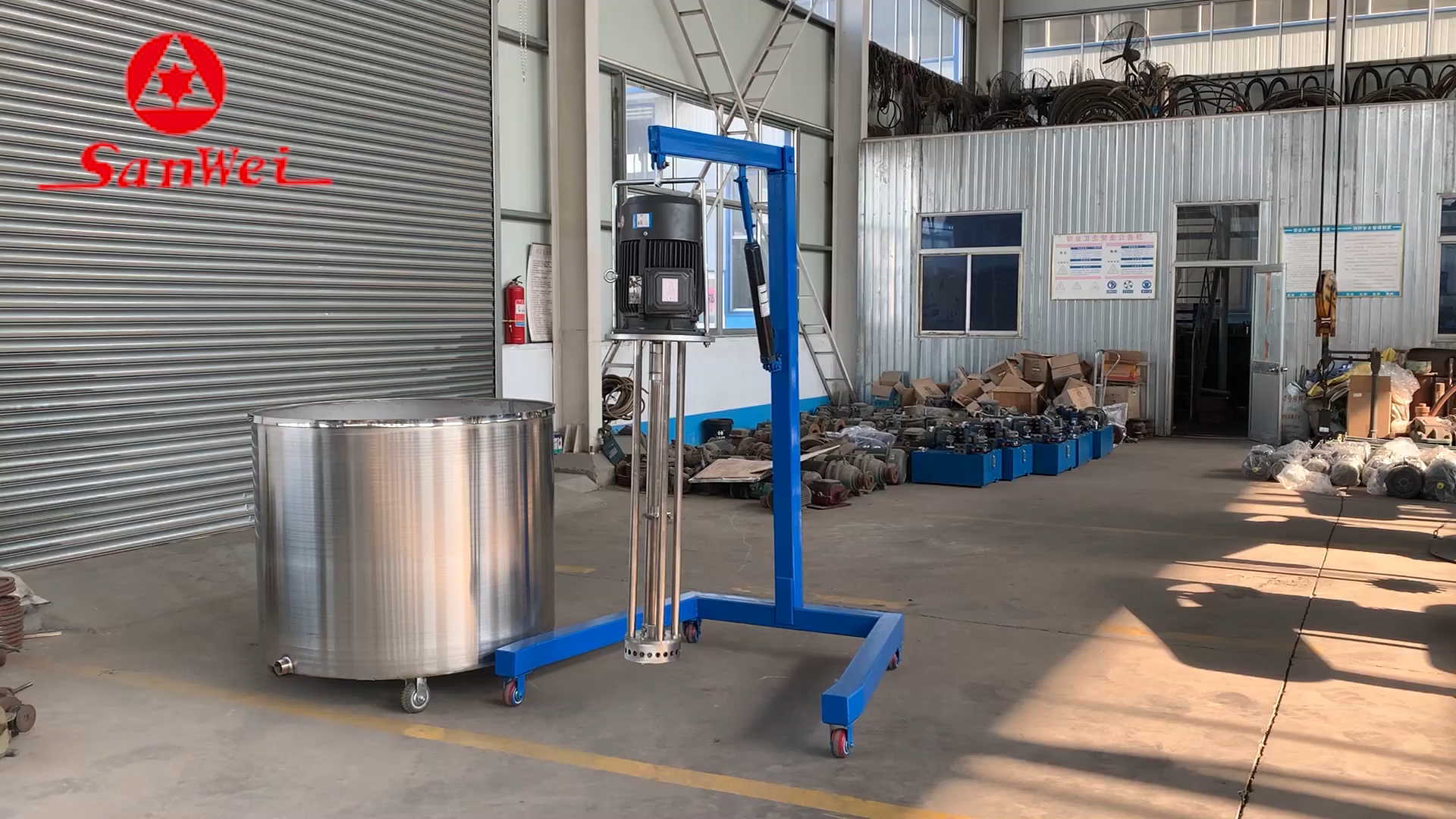 Motor Core Components High Shear Dispersing Emulsifier Homogenizer Cosmetic Emulsifier Mixer Prices