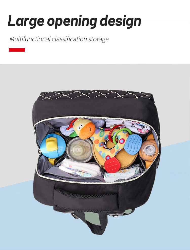 New Large-capacity Diaper Bag Multi functional Backpack Mummy Bag Small Fresh Mother and Baby Backpack