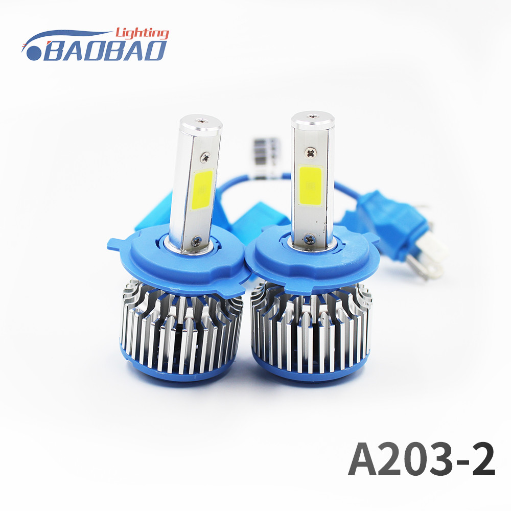 A203-2 30w 3000Lumen COB chips car led headlight